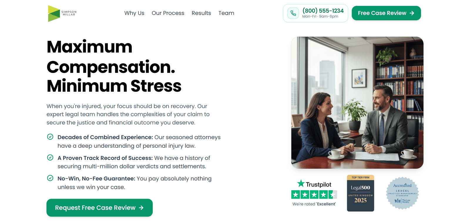 Simpson Millar after transformation